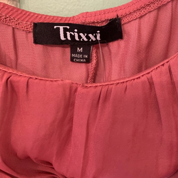 Trixxi Rose colored Silk Dress. NEVER WORN - Picture 3 of 6